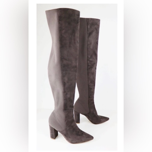 Steve Madden Over the Knee Stretch Boots - Picture 2 of 8